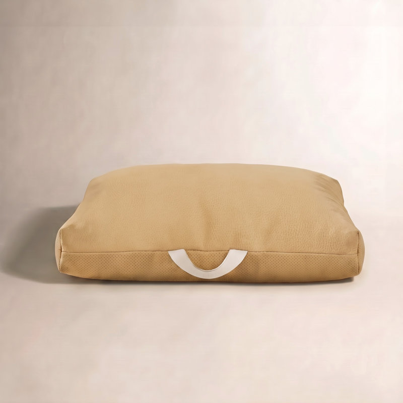 Gathre Floor Cushion, Camel, 7" x 18"