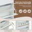 24 Pair Flip Down Shoe Storage