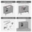 Base de meuble-lavabo simple 36 po seulement-90961805