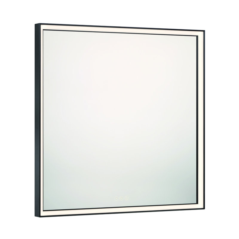Miroir à DEL 32 po Nixon, Noir
