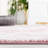 Lowrey Ivory Gray/Pink Rug-1971445234