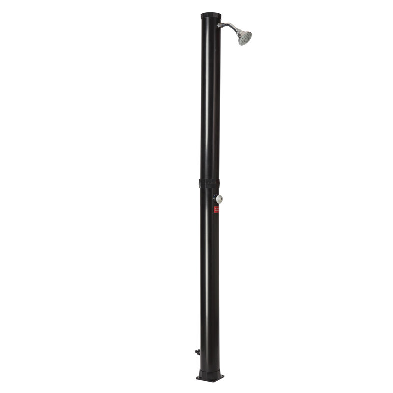 Solar Powered Portable Plastic Free Standing Outdoor Shower and Footwash Spout