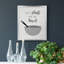 Toile encadrée de qualité supérieure «Lick the Bowl» - prête à être accrochée-731139730-731139731