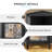 Ebern Designs Side Cabinet With Storage, Modern Free Standing Cabinet, Buffet Sideboard With Metal Base