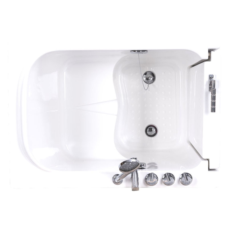 1000mm x 700mm Freestanding Acrylic Bathtub, No
