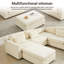 Canapé modulaire rembourré 6 places avec canapé 6 places-1185601651