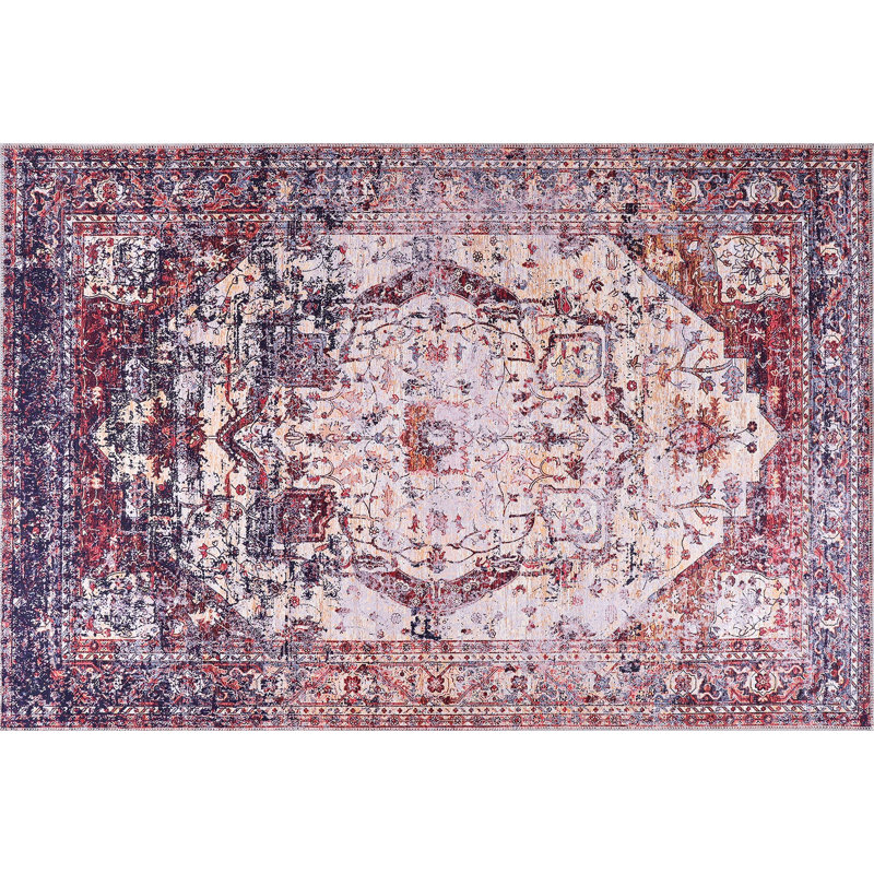 Vintage Look Cotton and Chenille Flatweave Area Rug, 200 x 300 cm