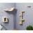 Modern Wall-Mounted Cat tree - 4pcs-2014756416