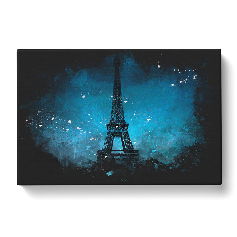 Eiffel Tower Vol.9 - Wrapped Canvas Painting, 60cm H x 91cm W x 3cm D