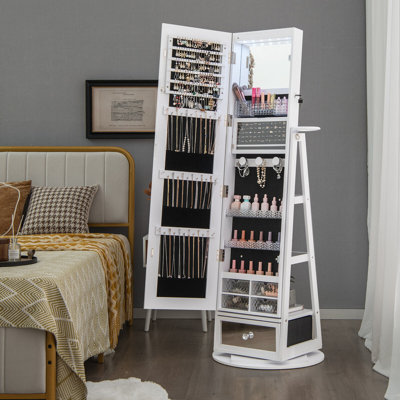 Freestanding Jewelry Armoire