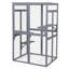 Maison pour chat en bois pour l'extérieur avec plateformes pour le plaisir et la résistance aux intempéries-865595409-865595438