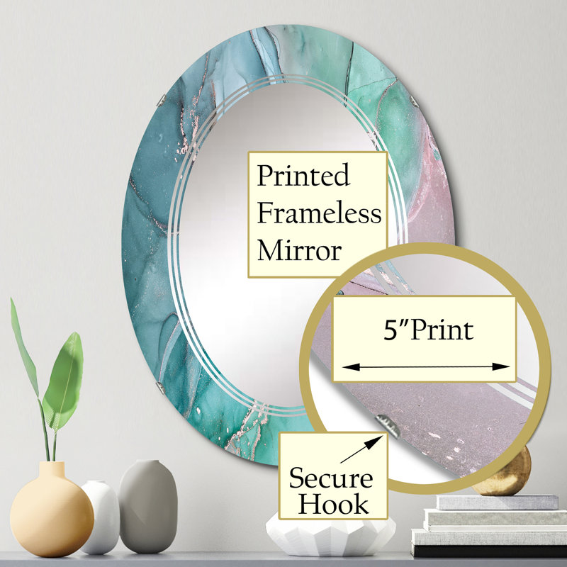 Miroir de salle de bain sans cadre, 30 po x 20 po