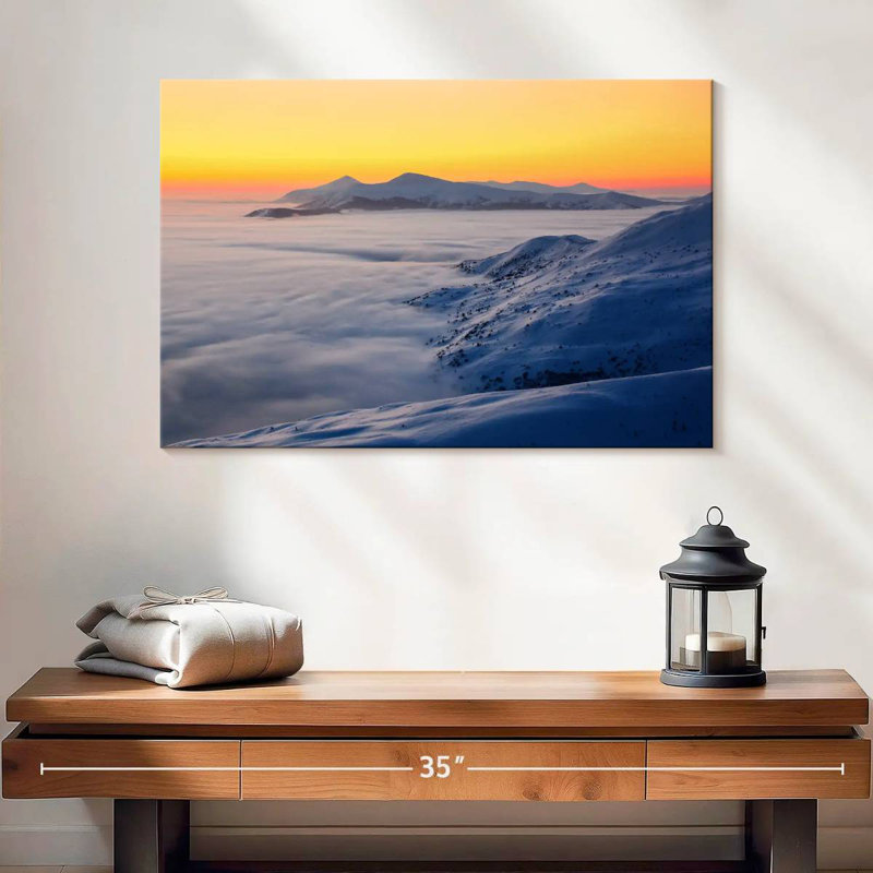 Alvord Sunset Snow