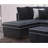 Upholstered L-Shaped Sectional Left Hand Facing-1097506245
