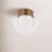 Seabrook Flush Mount in Historic Bronze by Cortney Bishop-112645994-112645995