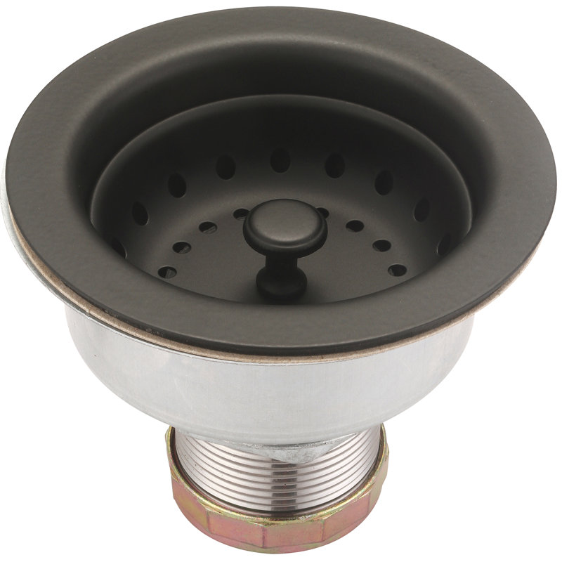Basket Strainer, Matte Black