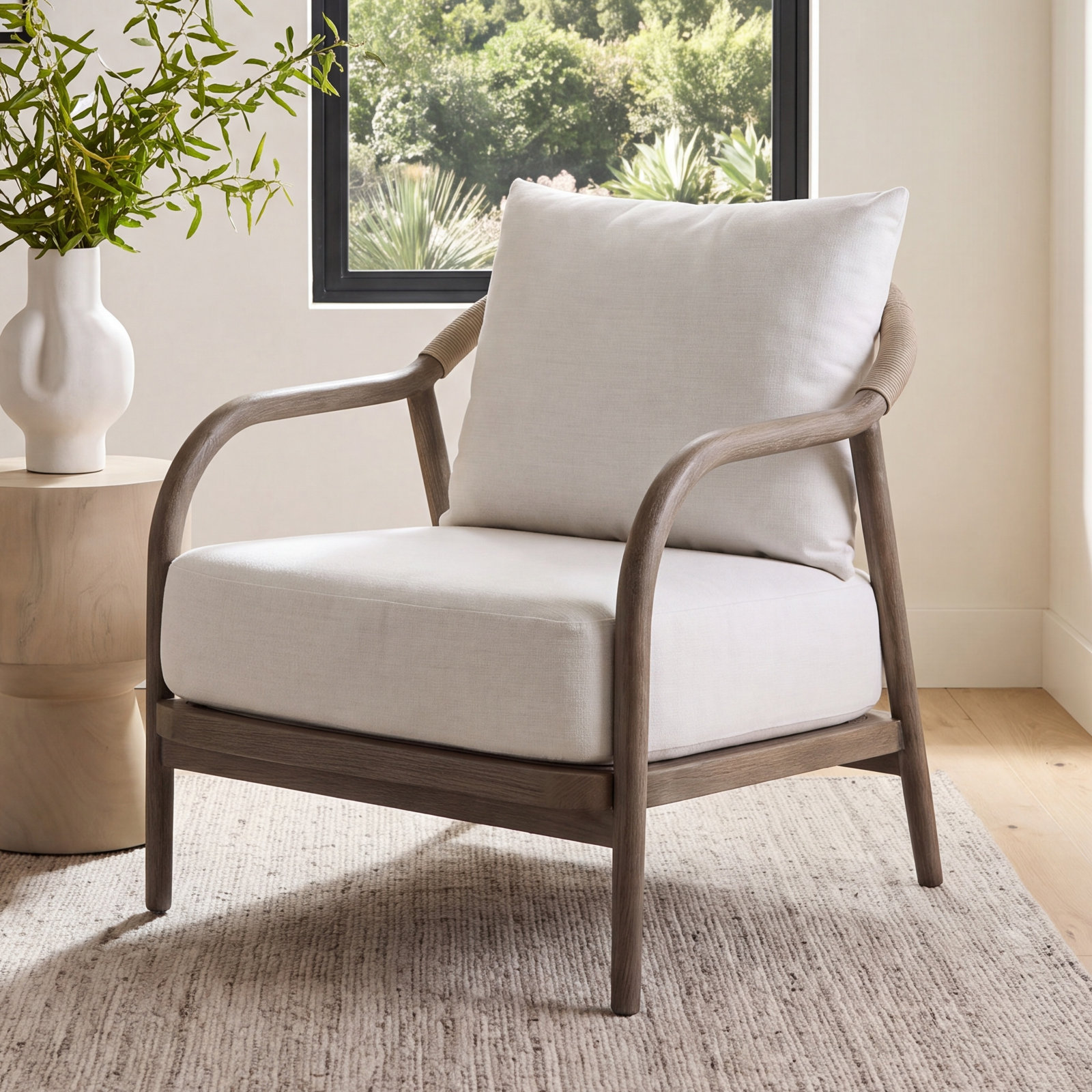 Combes Teak Armchair