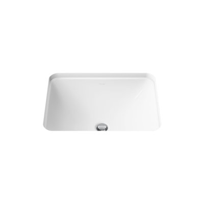 Caxton™ Kohler Rectangle 20-1/4" Undermount Bathroom Sink with Overflow