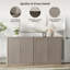 Buffet 2 portes avec tablettes réglables l 34,6 po Cesiro-14086696-31390574