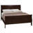 Cappuccino Full Sleigh Bed