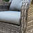 Tichina Swivel Premium All-Weather Wicker Outdoor Lounge Chair-46030360