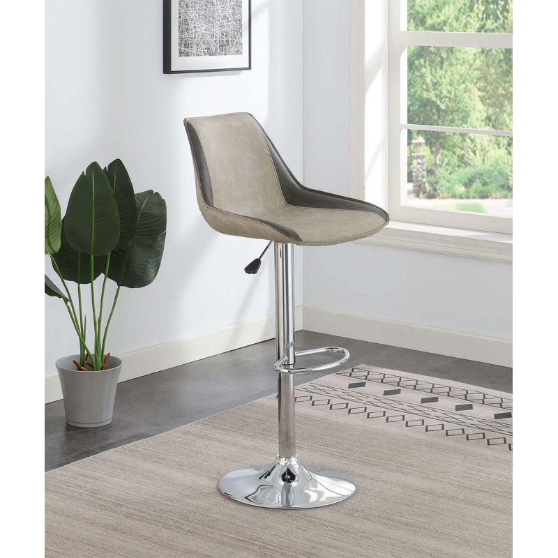 Tabouret de bar en similicuir