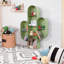 Cactus 48" H x 8" W Steel Chip Resistant Tree Bookcase