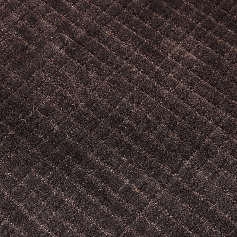 Rectangle Peighton Handmade Flatweave Area Rug in Brown, Rectangle 9' x 12'