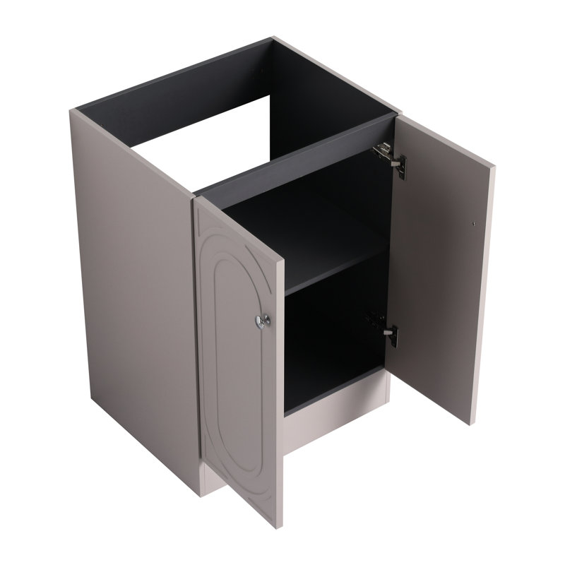Meuble-lavabo autoportant 24 po Modern
