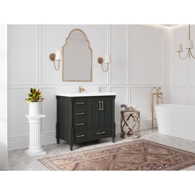 Aberdeen 36'' Single Bathroom Vanity with Top