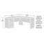 Soft White L-Shaped Desk with File Drawer-735862111