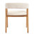 Mid-Century Modern Dining Chairs, Linen Upholstered Kitchen Dining Room Chairs Curved Backrest Dining Chairs With Wood Legs(Set Of 2)-1489500731-1489500730