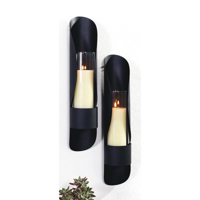 8'' H Glass Wall Wall Sconce