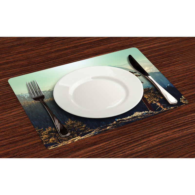 Polyester Animals/Nature Rectangle Placemat