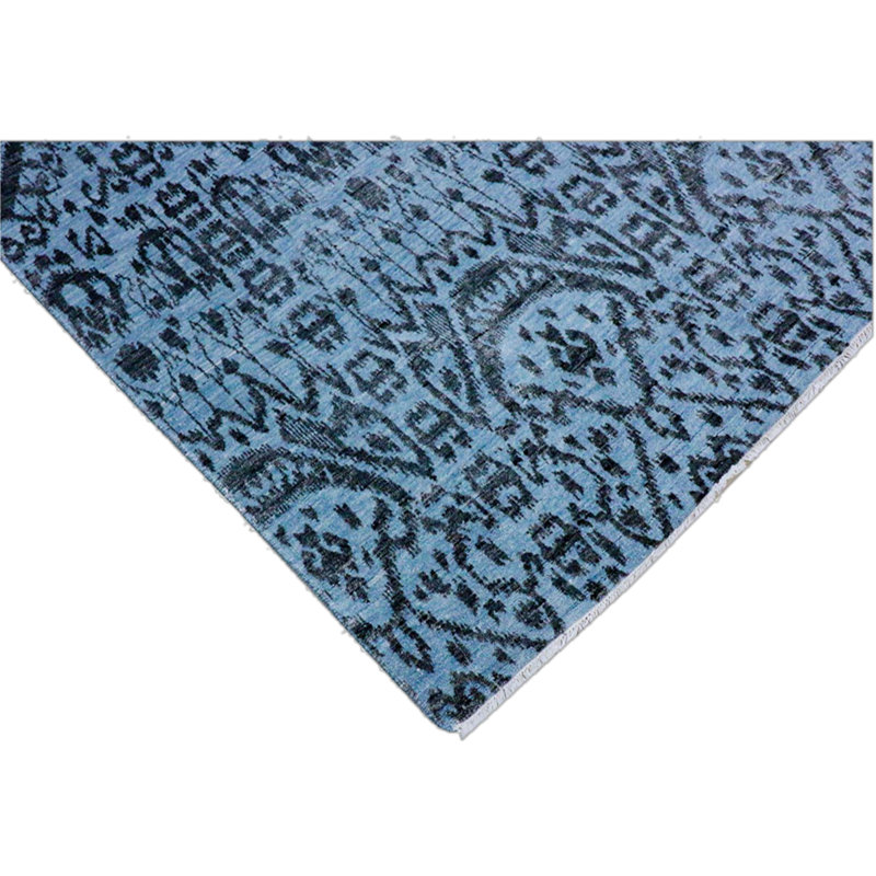 Area Rug in Gray, Rectangle 9' x 12'