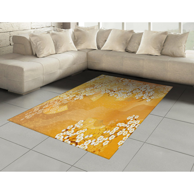 Domingo Floral Hand Woven Area Rug, Rectangle 120 x 180cm