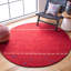 Santiago Handmade Wool Red Rug-85485660