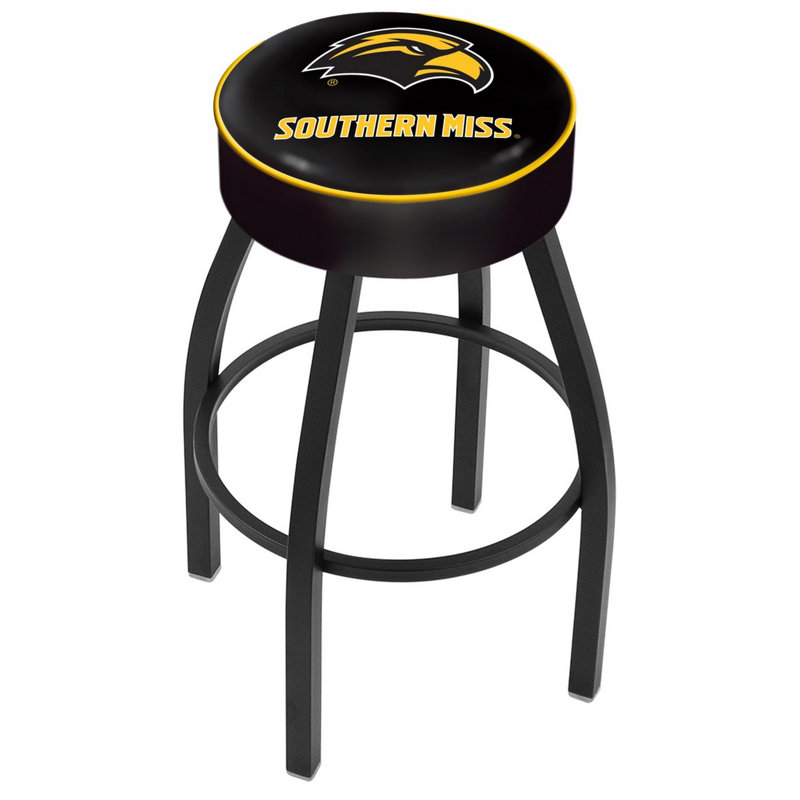 Tabouret de bar et de comptoir NCAA, Southern Mississippi, Noir, Tabouret de bar (assise de 30 po de hauteur)