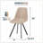 Annalise Mid-Century Modern Leather Dining Chair – Ergonomic Waterfall Seat & Powder-Coated Iron Legs-1825486258-1829151797-1829151796