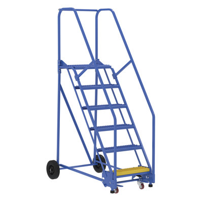 6 - Step Steel Library Ladder