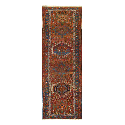 Wallinga Oriental Area Rug in Rust