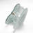 2.5'' H Glass Wall Wall Sconce with Candle Included