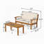 PEYTON LOVE SEAT + COFFEE TABLE-2005474073