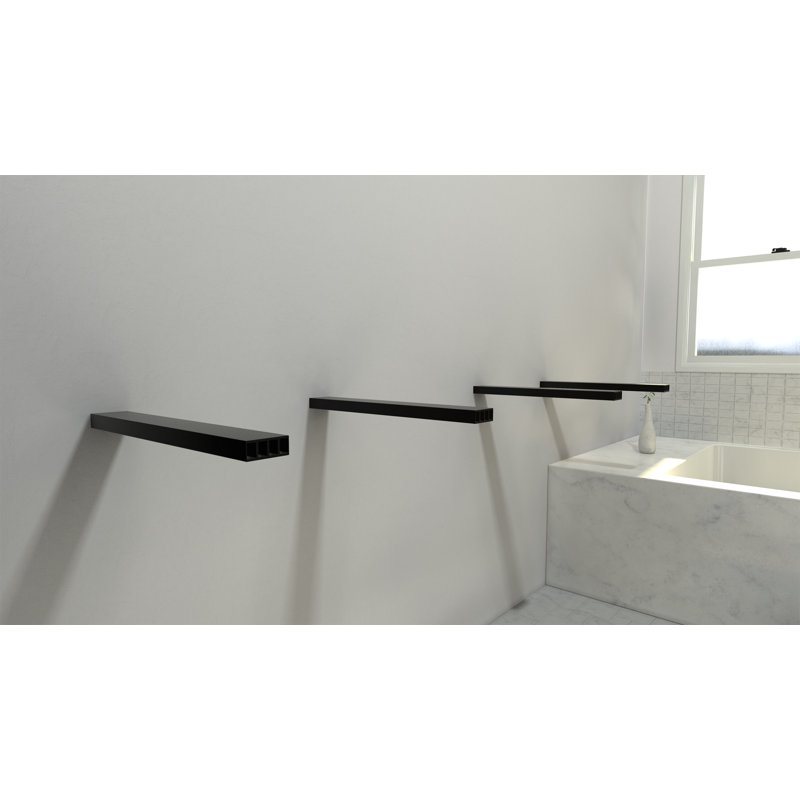 20 po x 2,5 po x 1 po - Support de tablette à suspendre gratuitement Original - industriel, H 1 po x l 2,5 po x P 20 po