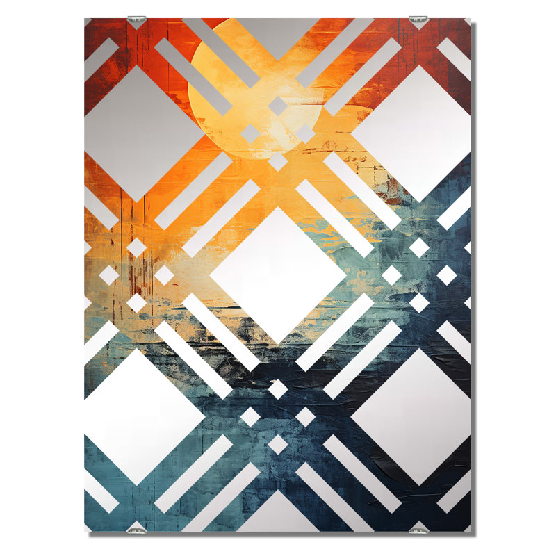 Arendt - Miroir mural bord de mer minimaliste MIR132957, 40 po x 30 po