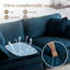 Canapé-lit simple en tissu de chenille avec causeuse et causeuse pour salon, appartement et bureau-854463690-846470486