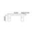 Simple style granite slab rectangular dining table-1451223785