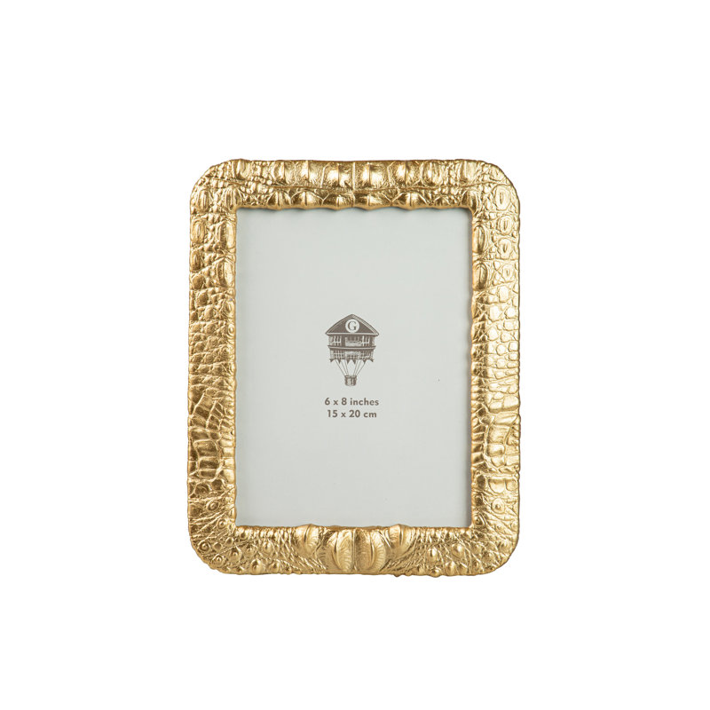RESIN PHOTOFRAME 15X20 CM, Gold