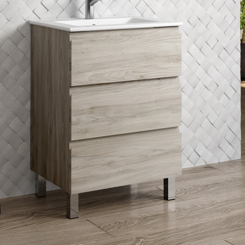 Bathroom Vanity Cabinet COSTA Collection by DAX, Gray