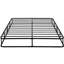 King Mattress Foundation, Metal Frame In Black, Textured Fabric Cover, 12 Support, 8.5" Tall, Easy To Install Foundation With Black & High Profile Design, 12 Slat Support System, Setup Process, 700lb